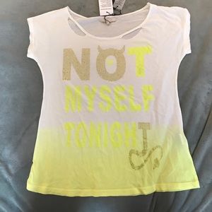 Ushuaia Ibiza ripped shirt with crystals